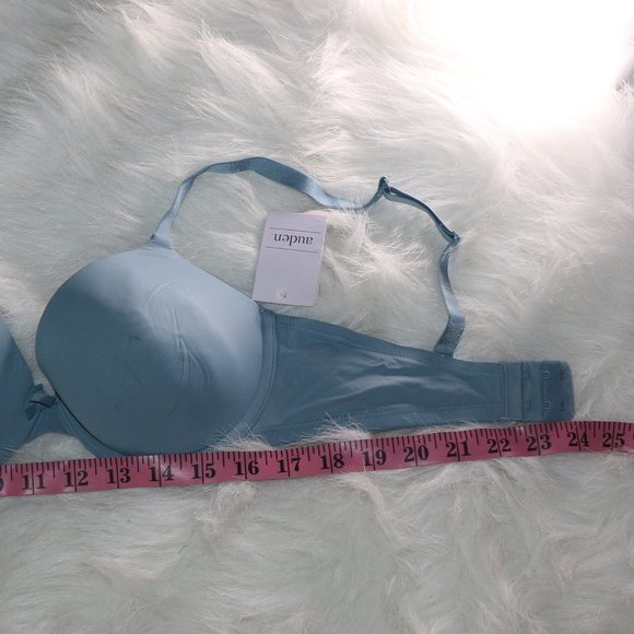 Auden "The Everyday" Reflecting Aqua Blue Bra - 32D - Picture 5 of 8